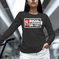 1 Social Battery Sarcastic Introverted Men Women Unisex Long Sleeve T-Shirt 1 Social Battery Sarcastic Introverted Men Women Unisex Long Sleeve T-Shirt