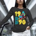 1990 Retro Raised In The 90s Old School Nostalgia Vibes Unisex Long Sleeve T-Shirt