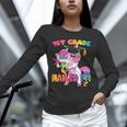1st Grade Nailed It Flossing Unicorn Graduation Shirt Unisex Long Sleeve T-Shirt