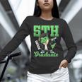 5th Grade Graduate Dinosaur Dab Graduation School Unisex Long Sleeve T-Shirt