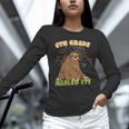 6th Grade Graduation Sloth Nailed It Class Of 2025 Unisex Long Sleeve T-Shirt