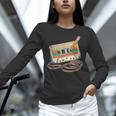 80s 90s Retro Party Costume Nostalgia Cassette Tape Pencil Unisex Long Sleeve T-Shirt