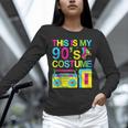 This Is My 90's Costume Retro 1990s Style Cassette Nostalgia Unisex Long Sleeve T-Shirt