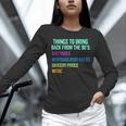 90's Lover Nineties 1990's Born Nostalgia Politics Unisex Long Sleeve T-Shirt 90's Lover Nineties 1990's Born Nostalgia Politics Unisex Long Sleeve T-Shirt