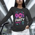 90's Party 90s Nostalgia Retro Rave Dance Music Unisex Long Sleeve T-Shirt