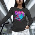 90's Vibe Retro Style Cassette Tape Nostalgia 1990s Party Unisex Long Sleeve T-Shirt
