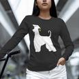 Afghan Hound Graduation Dog Graduate Men Women Kids Unisex Long Sleeve T-Shirt