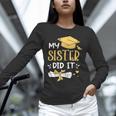 Back To School My Sister Did It Graduation Proud Sister Graduated Female X-Small Unisex Long Sleeve T-Shirt