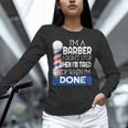 Barber Stylist Barber College Graduation Unisex Long Sleeve T-Shirt