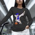 Basketball Dabbing Shirt Senior Graduation Him Her Unisex Long Sleeve T-Shirt