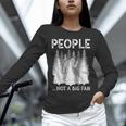 Bigfoot People Not a Big Fan Sasquatch Introvert Unisex Long Sleeve T-Shirt