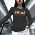 Book Lover Freedom Librarian Vintage Retro Reading Present Unisex Long Sleeve T-Shirt