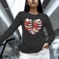 Book Lover Heart Shape Reading Librarian Valentine Men Women Unisex Long Sleeve T-Shirt