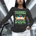 Book And Pajama Pajamas On Book Open Unisex Long Sleeve T-Shirt