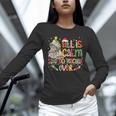 Book Tree All Is Calm Said No Teacher Ever Christmas Unisex Long Sleeve T-Shirt