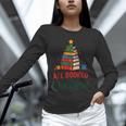 All Booked For Christmas Librarian Reader Xmas Pajama Unisex Long Sleeve T-Shirt