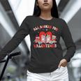 All Booked For Valentines Shirt Cute Book Lover Reading Unisex Long Sleeve T-Shirt