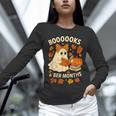 Books And BER Months Fall Librarian Reading Halloween Unisex Long Sleeve T-Shirt