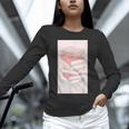 Books Flowers Art Flower Stack Pastel Feminine Unisex Long Sleeve T-Shirt