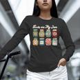 Books Are My Jam Shirt Book Lover Reader Reading Teacher Unisex Long Sleeve T-Shirt