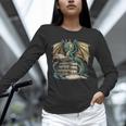 Bookworm Dragons Reading Book Dragons And Books Unisex Long Sleeve T-Shirt