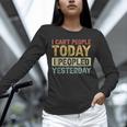 I Can't People Today I Peopled Yesterday Introvert Unisex Long Sleeve T-Shirt I Can't People Today I Peopled Yesterday Introvert Unisex Long Sleeve T-Shirt