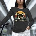 Cat Eww People Introvert Meme Women Men Kids Unisex Long Sleeve T-Shirt Cat Eww People Introvert Meme Women Men Kids Unisex Long Sleeve T-Shirt