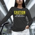 Caution Does Not Play Well With Others Introvert Unisex Long Sleeve T-Shirt Caution Does Not Play Well With Others Introvert Unisex Long Sleeve T-Shirt