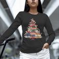 Christmas Tree Book Bookworm Unisex Long Sleeve T-Shirt