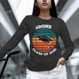 Class Of 2021 Done Senior Graduation Retro Sunset Unisex Long Sleeve T-Shirt