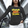 Class Of 2022 Senior 2000s Animated Movie Style Graduation Unisex Long Sleeve T-Shirt