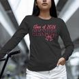 Class Of 2026 Pink Coquette Bow Cap Senior 2026 Graduation Unisex Long Sleeve T-Shirt