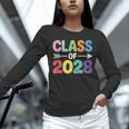 Class Of 2028 Colorful Graduation Unisex Long Sleeve T-Shirt