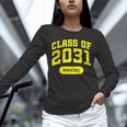 Class Of 2031 Shirts For Kindergarten Photo To Graduation Unisex Long Sleeve T-Shirt