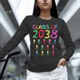 Class Of 2038 Senior Class 2038 Idea Graduation Grow With Me Unisex Long Sleeve T-Shirt