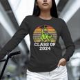 Class Of Dinosaur Apparel 2024 Graduation Graduate Dino Boy Unisex Long Sleeve T-Shirt
