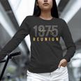 Classic Retro Vintage Class Of 1975 Reunion 50th Graduation Unisex Long Sleeve T-Shirt