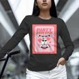 Cool Fun Cute Party Introvert Cat Character Unisex Long Sleeve T-Shirt Cool Fun Cute Party Introvert Cat Character Unisex Long Sleeve T-Shirt