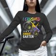 I Crushed Kindergarten Monster Truck Graduation Boys Small Unisex Long Sleeve T-Shirt