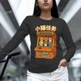 Cute Cats Retro 1980's Arcade Nostalgia Old Game Cabinet Unisex Long Sleeve T-Shirt