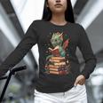 Cute Dragon Reading Book Bookworm Dragons And Books Unisex Long Sleeve T-Shirt Cute Dragon Reading Book Bookworm Dragons And Books Unisex Long Sleeve T-Shirt
