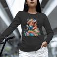 Cute Highland Cow Reading Book Baby Cow Bookworm Unisex Long Sleeve T-Shirt Cute Highland Cow Reading Book Baby Cow Bookworm Unisex Long Sleeve T-Shirt