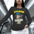 Dabbing Graduation Boy 8th Grade Class Of 2021 Unisex Long Sleeve T-Shirt