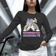 Dabbing Unicorn Kindergarten Graduation Dab Dance Girl Unisex Long Sleeve T-Shirt
