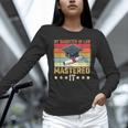 My Daughter In Law Mastered It Master's Graduation Vintage Unisex Long Sleeve T-Shirt