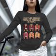 I Dont Like Morning People Introvert Coffee Lover Antisocial Unisex Long Sleeve T-Shirt