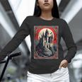 Dracula's Castle Book Cover Illustration Unisex Long Sleeve T-Shirt