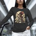 Dragon Reading a Book Dragons And Books Lover Bookworm Unisex Long Sleeve T-Shirt