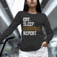 Eat Sleep Robotics Repeat Shirt Graduation Unisex Long Sleeve T-Shirt