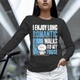 I Enjoy Long Romantic Walks To My Fridge Introvert Unisex Long Sleeve T-Shirt